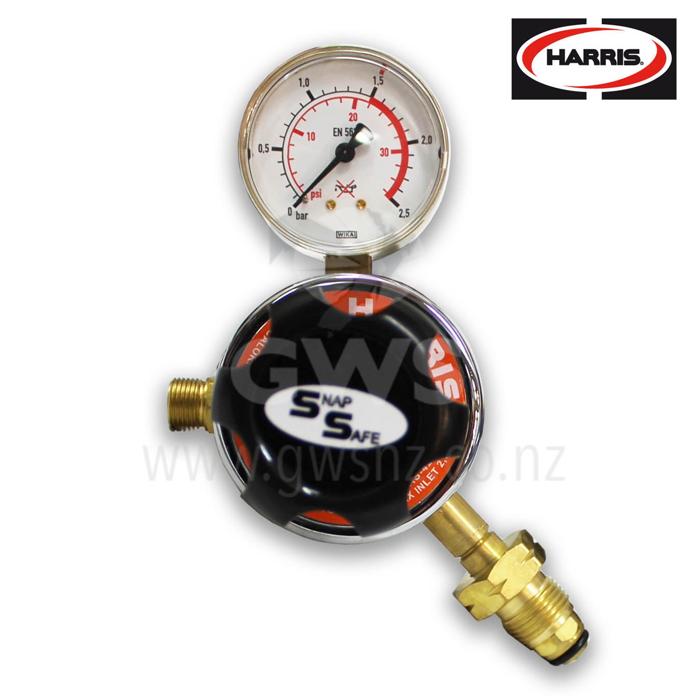 Harris® 825 Regulator LPG Heavy Duty Highflow