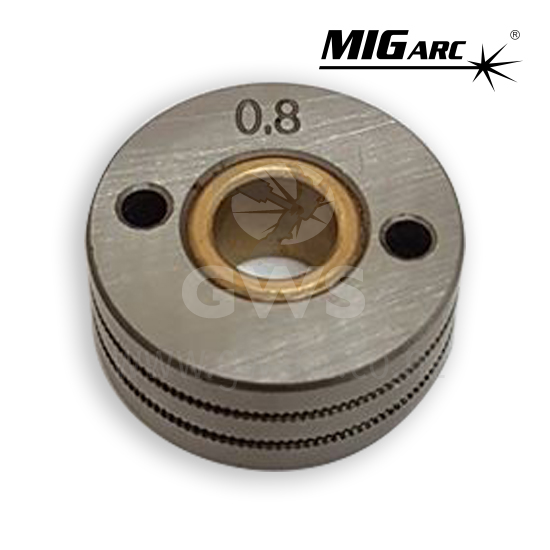 MIGarc® Driver Roller 250MPI 0.8/0.9 Knurled