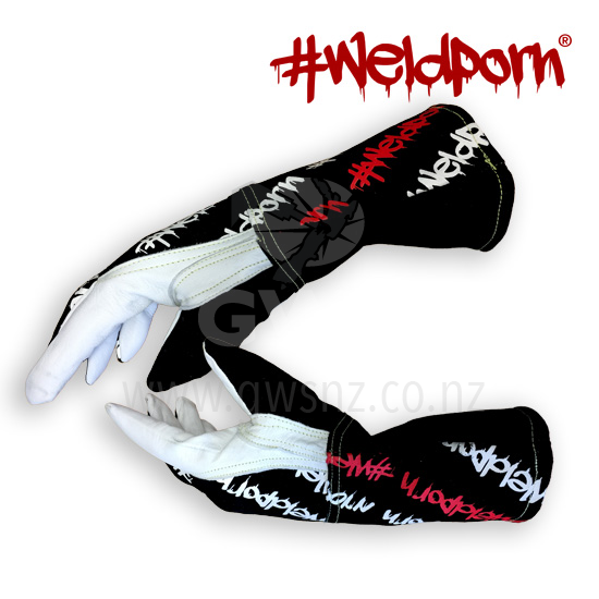 Weldporn Black Tig Glove White One Size Fits All Global Welding Supplies