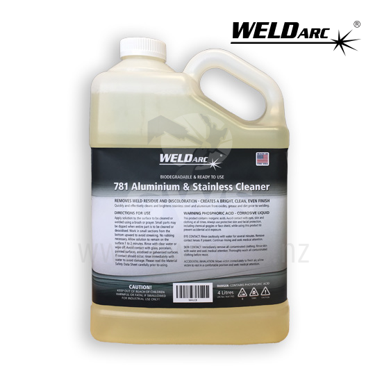 WELDarc® 781 Aluminium & Stainless Cleaner