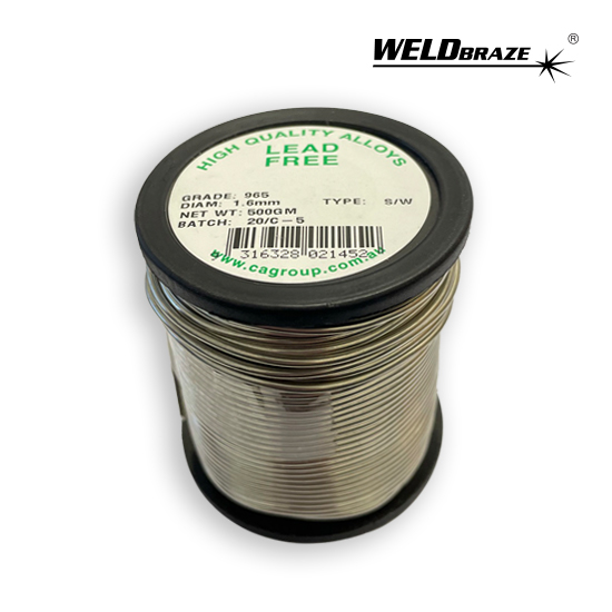 nickel stainless steel solder 96.5% tin 0.5% copper 3% silver 16,19,22,24swg 