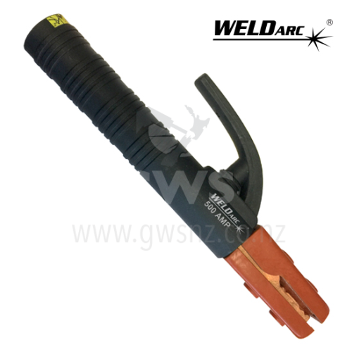 WELDarc Heavy Duty Tong Type Electrode Holder 500 Amp Global Welding