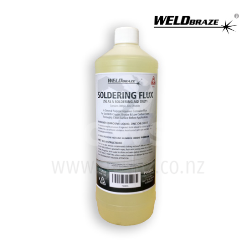 WELDbraze Liquid Soldering Flux (Duzall Equivalent) Global Welding