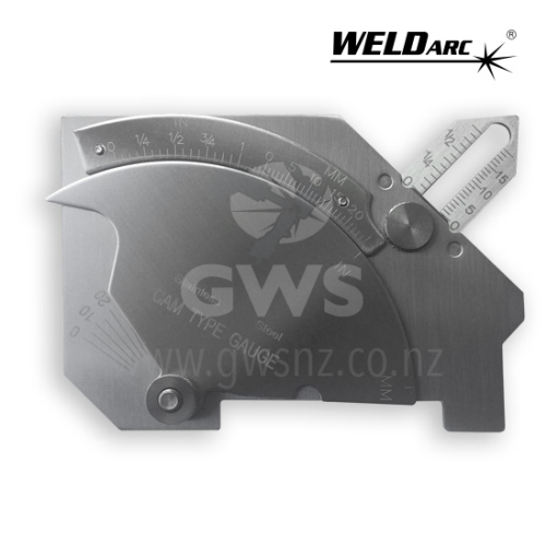 WELDarc Fillet Weld Gauge MG-8 Bridge Cam Type | Global Welding Supplies